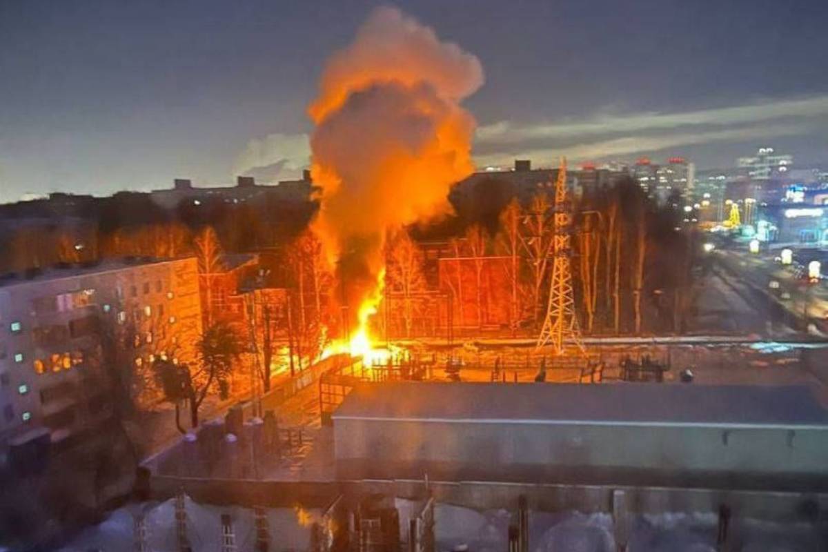 Пожар в Ижевске