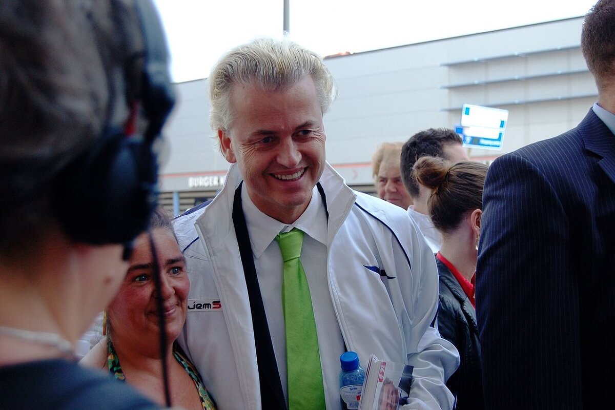 Geert Wilders, leader of the Dutch Freedom Party