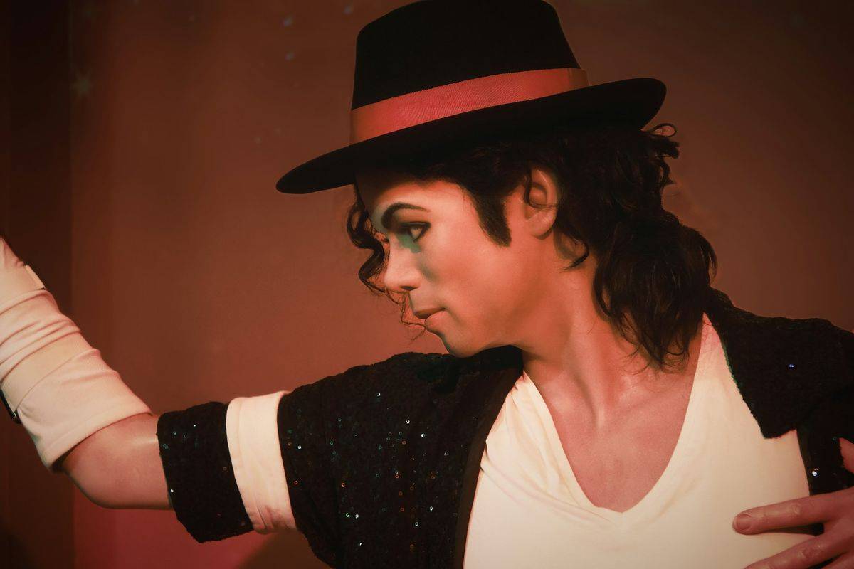 Wax figure of Michael Jackson