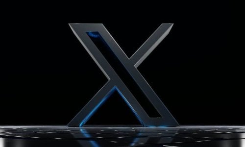 Logo of social network X