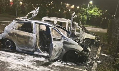 Voitures incendiées