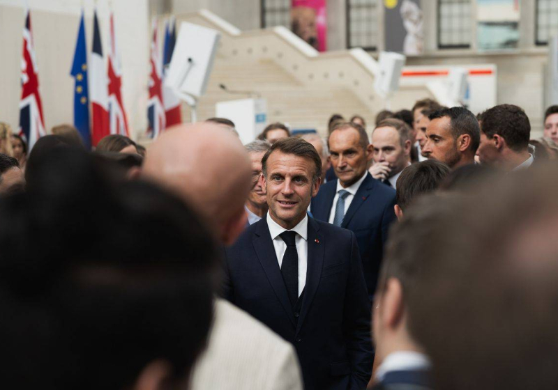 Ranskan presidentti Emmanuel Macron
