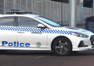 Sydney police car