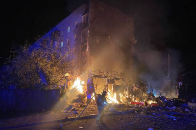 Destruction in Kyiv region